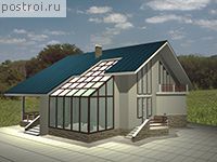 A-323-1K проект двухэтажного дома из кирпича с подвалом и мансардой размером 19 на 17