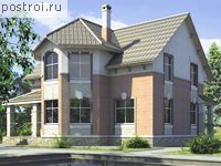 T-149-1K проект двухэтажного дома из кирпича размером 12 на 11 